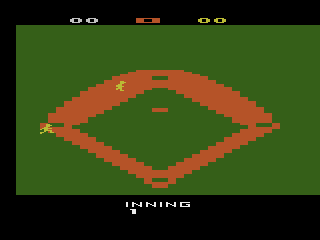 Baseball screenshot 4 for Atari 2600